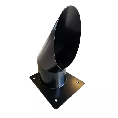 Avgasrör Volvo L60 - L350 H Svart