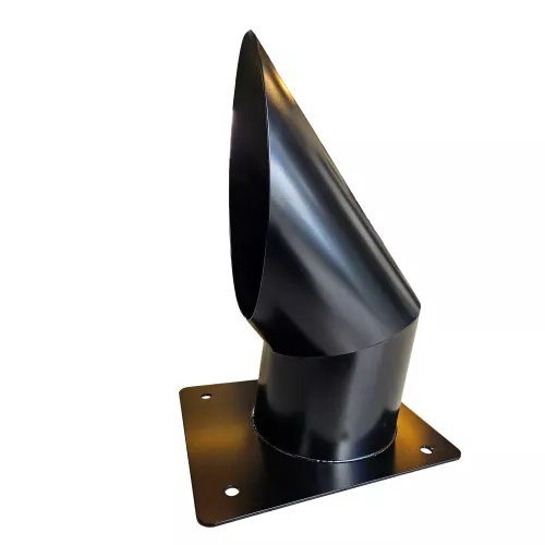 Avgasrör Volvo L60 - L350 H Svart