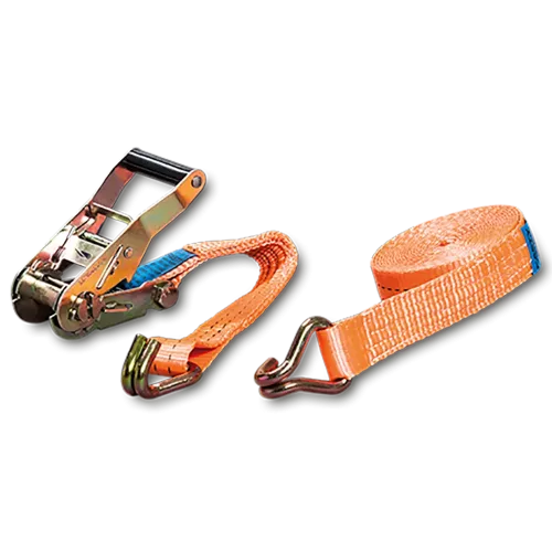 Spännband med krok 2500 kg 0,5+4,5m 35mm