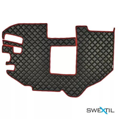 Komatsu 901-951 2014-2020 Styrstags kåpa Diamant Svart/Röd