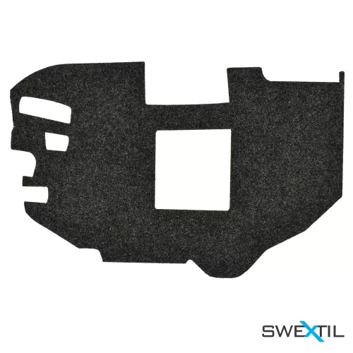 Komatsu 901-951 2014-2020 Utan Styrstags kåpa Basic Svart/Grå
