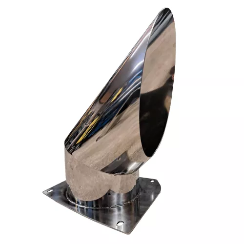 Avgasrör Volvo EW och EC Rund