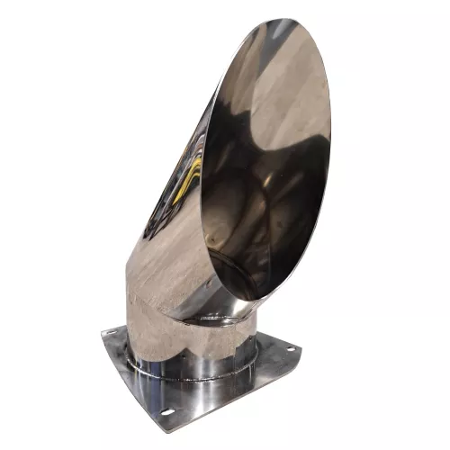 Avgasrör Volvo EW och EC Rund