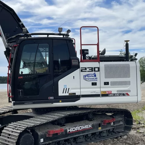 MittX Båge Hidromek Grävmaskiner