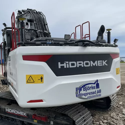 MittX Båge Hidromek Grävmaskiner