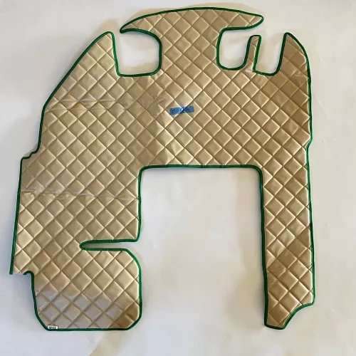 CAT 980K Diamant Beige, kantband grön