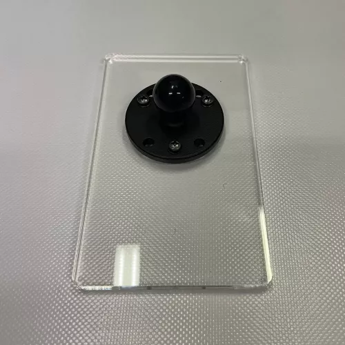 Plastskiva transparent B-Storlek