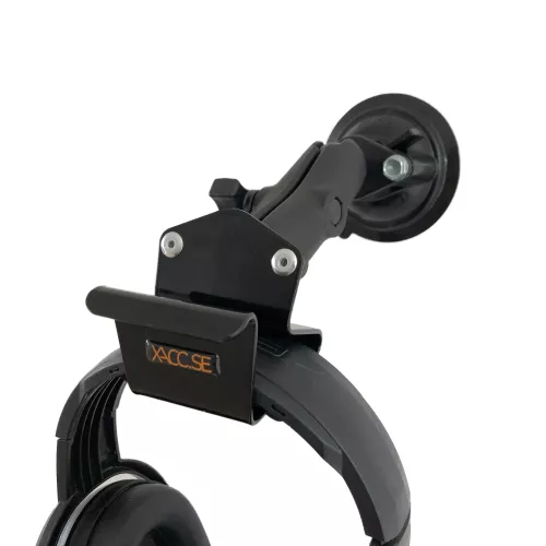 Hörselskyddshållare inkl sugkopp och arm