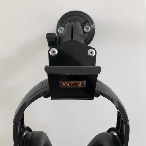 Hörselskyddshållare inkl sugkopp och arm