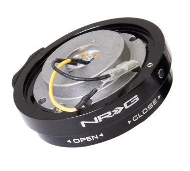 Quick release lågbyggd Svart