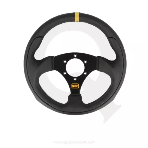 Läderratt platt 3-ekrad 300