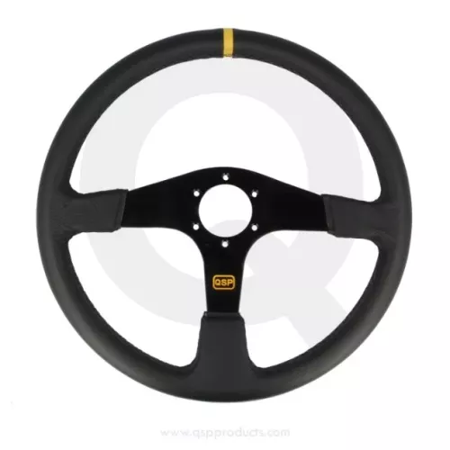 Läderratt platt 3-ekrad 380