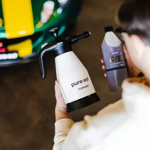 Tryckspruta för snow foam