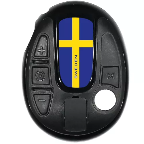 Dekal kåpskal Samisk flagga