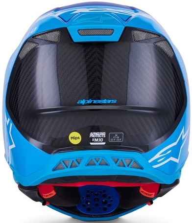 Alpinestars S-M10 Flood Hjälm Blå/Carbon