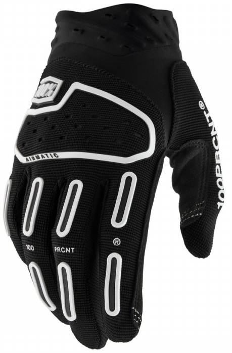 100% Airmatic 2 Crosshandskar Svart/Vit