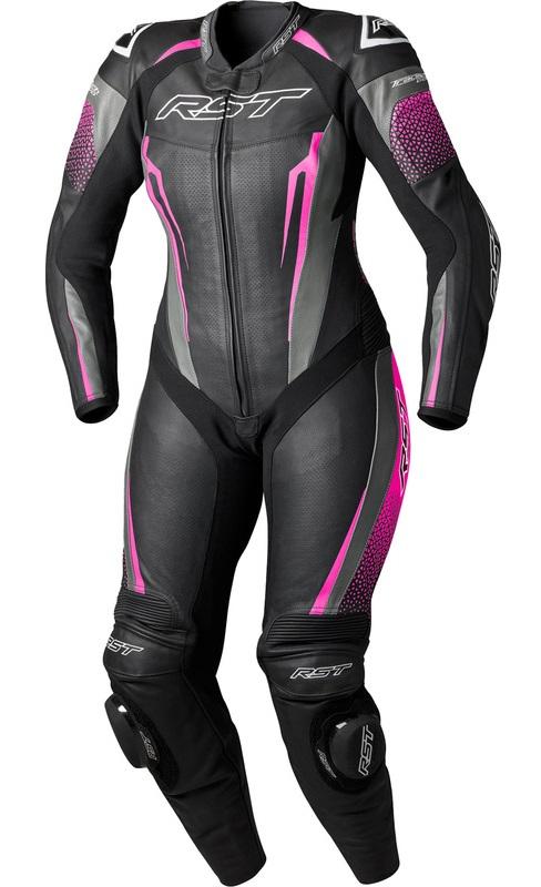 RST Tractech Evo D3O Dam Skinnställ Svart/Rosa