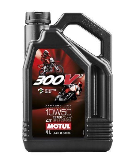 Motul 300V 4T Factory Line 10w-50 4L