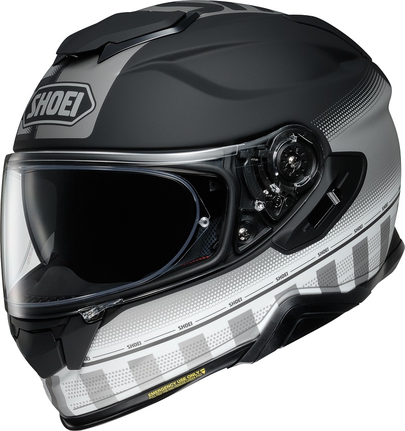 Shoei GT-Air 2 Tesseract TC-5 Hjälm Mattsvart/Grå/Vit