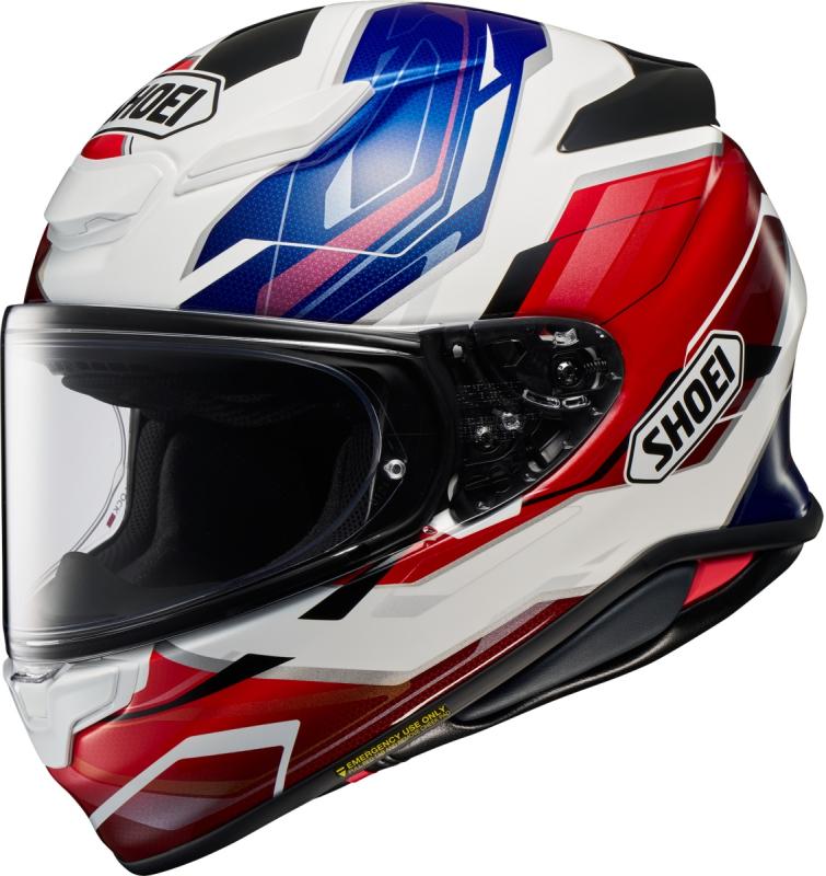 Shoei NXR 2 Capriccio TC-10 Hjälm Vit/Blå/Röd