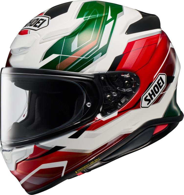Shoei NXR 2 Capriccio TC-11 Hjälm Vit/Grön/Röd