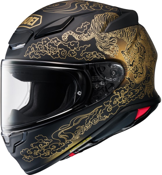 Shoei NXR 2 Fearless TC-5 Hjälm Svart/Guld
