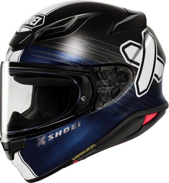 Shoei NXR 2 Ideograph TC-5 Hjälm Blå/Vit/Svart
