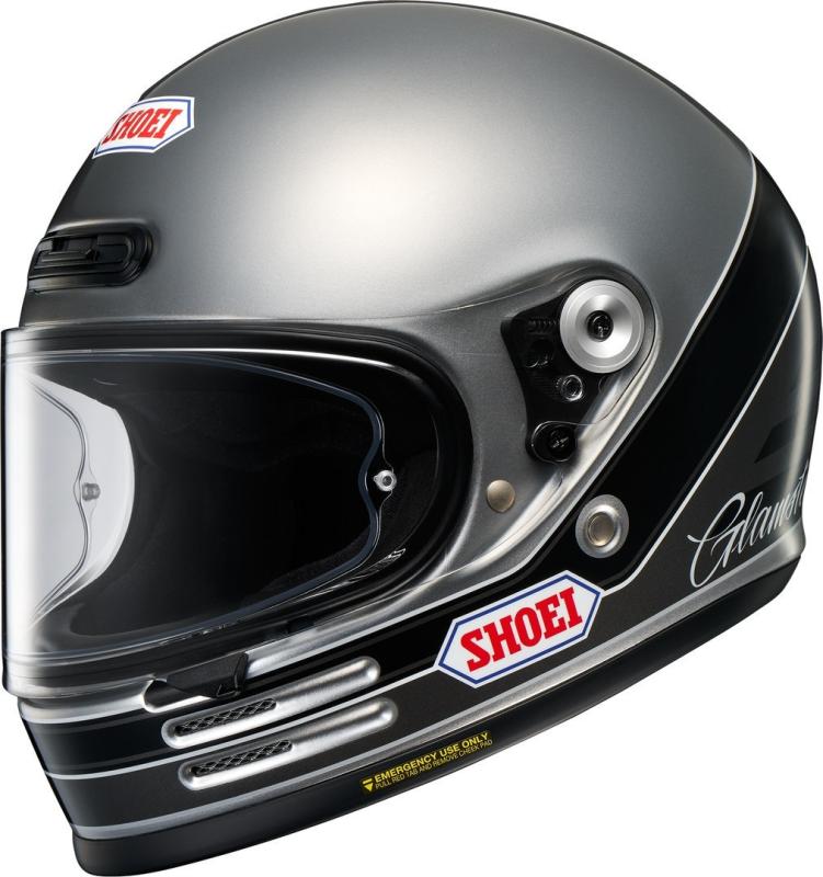 Shoei Glamster 06 Abiding TC-10 Hjälm Svart/Grå/Silver