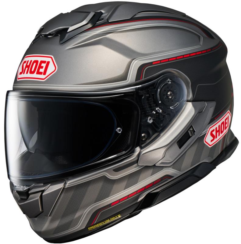 Shoei GT-Air3 Discipline TC-1 Hjälm Grå/Svart/Röd