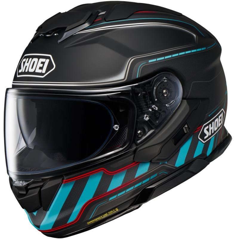 Shoei GT-Air3 Discipline TC-2 Hjälm Svart/Blå
