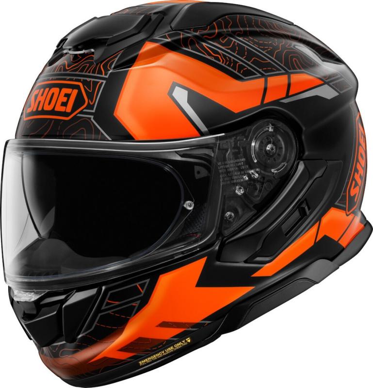 Shoei GT-Air3 Hike TC-8 Hjälm Svart/Orange