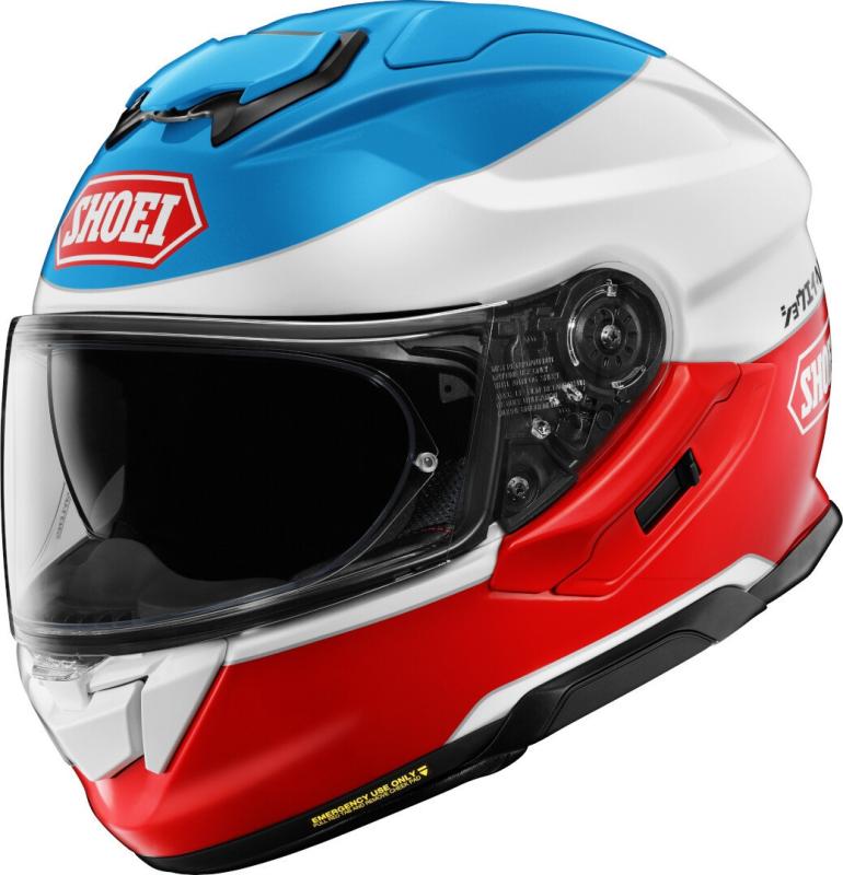 Shoei GT-Air3 Lilt TC-10 Hjälm Blå/Vit/Röd