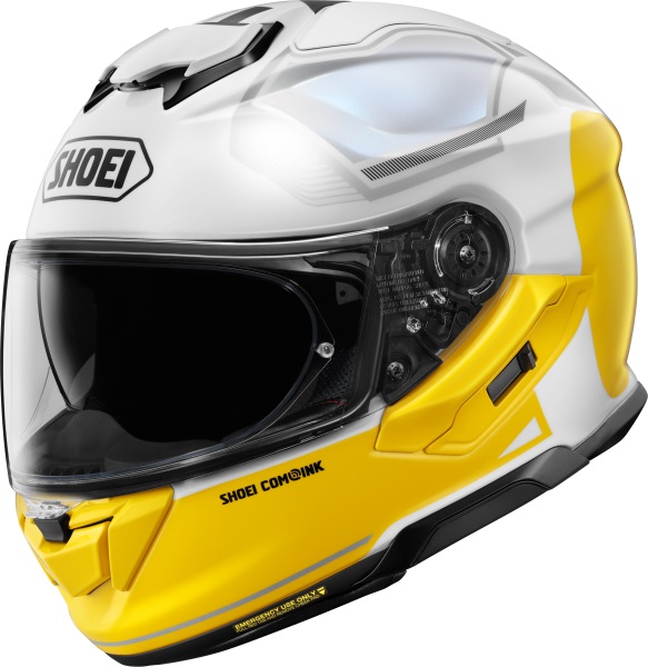 Shoei GT-Air3 Mike TC-3 Hjälm Gul/Vit