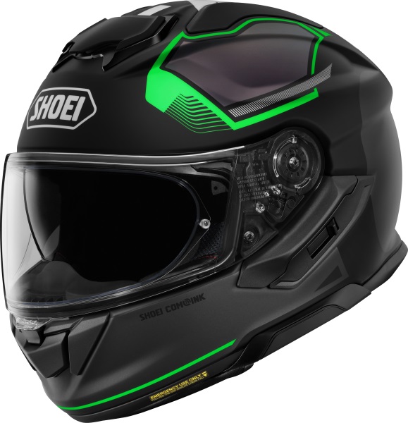 Shoei GT-Air3 Mike TC-4 Hjälm Svart/Grön