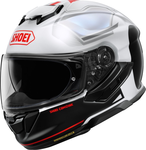 Shoei GT-Air3 Mike TC-6 Hjälm Vit/Svart/Röd