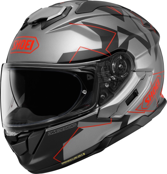 Shoei GT-Air3 MM93 Collection Grip TC-1 Grå/Svart/Röd