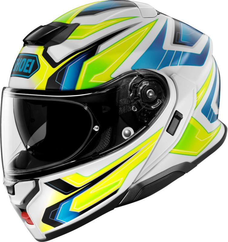 Shoei Neotec3 Anthem TC-3 Hjälm Blå/Vit/Gul