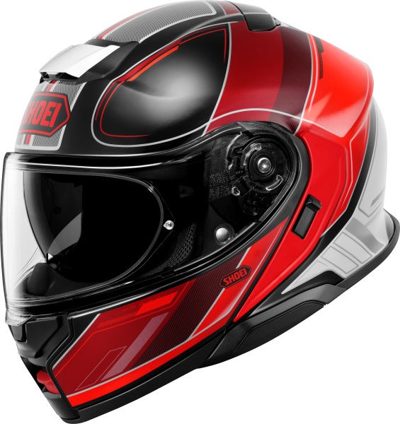 Shoei Neotec3 Sharpen TC-1 Hjälm Svart/Vit/Röd
