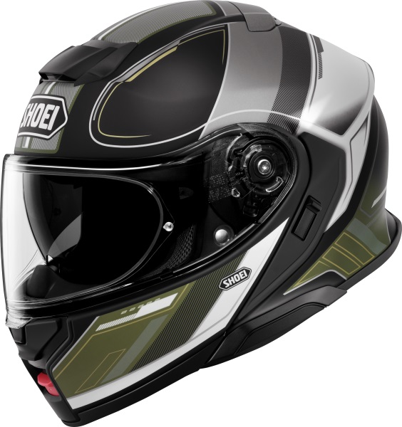 Shoei Neotec3 Sharpen TC-11 Hjälm Svart/Grå/Grön