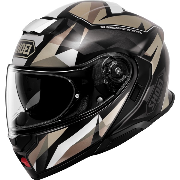 Shoei Neotec3 Fragments TC-10 Hjälm Svart/Brun/Vit