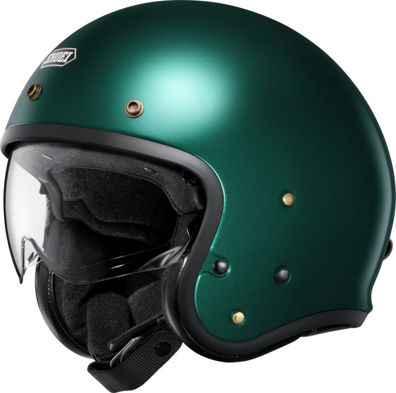 Shoei J.O2 Hjälm British Grön