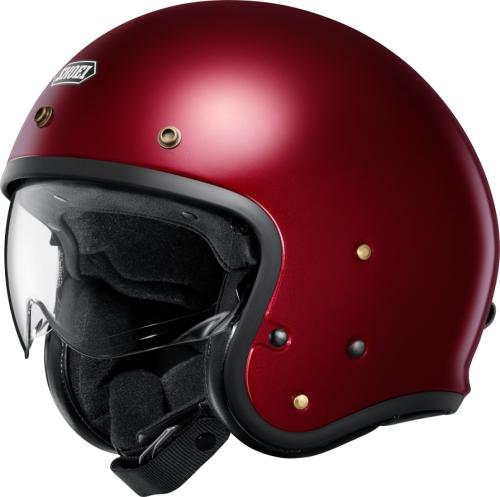 Shoei J.O2 Hjälm Granatröd