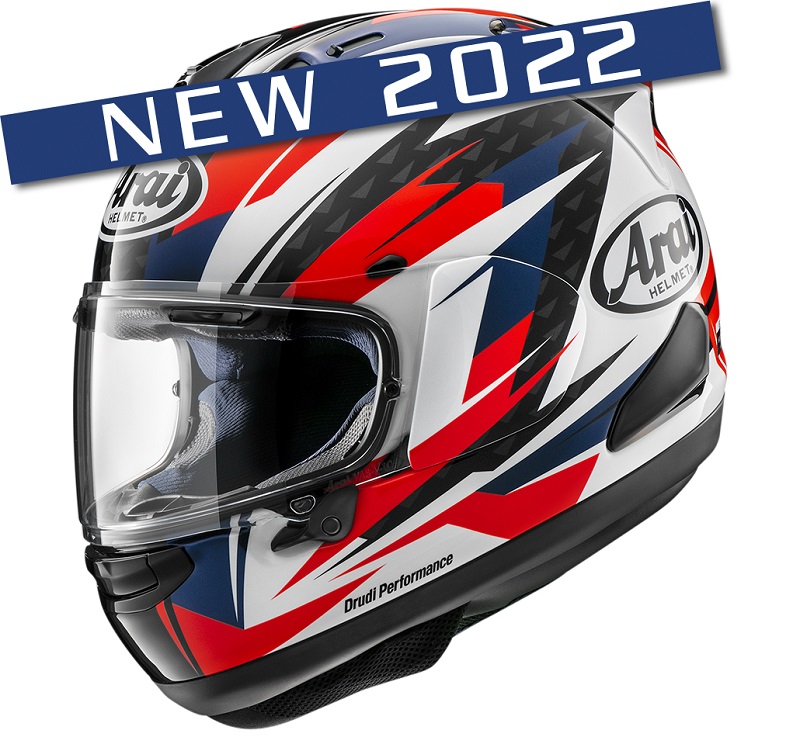 Arai RX-7V EVO Rush Hjälm Röd