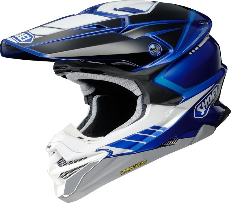 Shoei VFX-WR 06 Jammer TC-2 Crosshjälm Blå