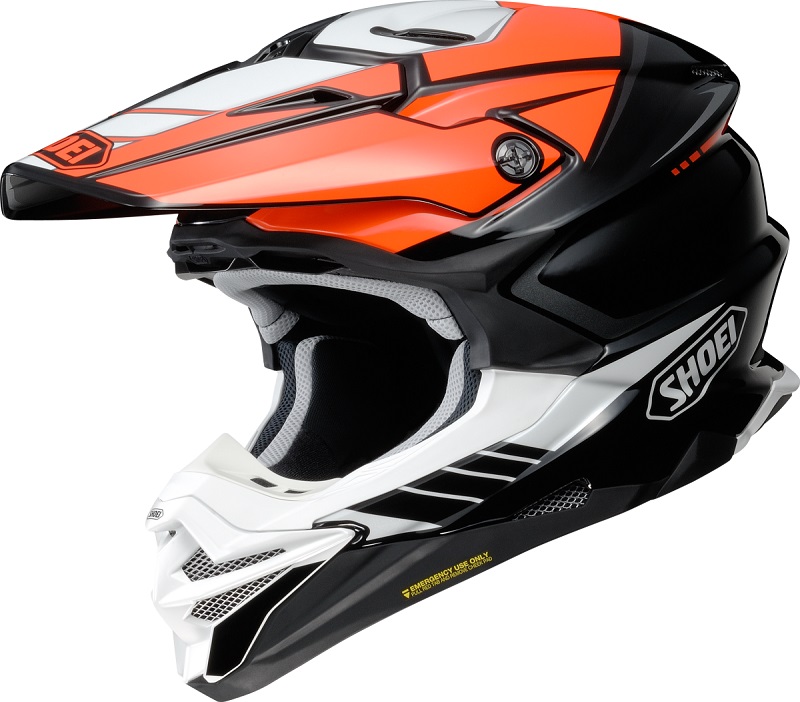 Shoei VFX-WR 06 Jammer TC-8 Crosshjälm Orange