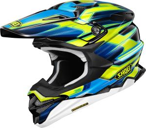 Shoei VFX-WR 06 Sparkle TC-3 Crosshjälm