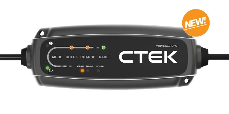 CTEK CT5 Powersport EU Batteriladdare