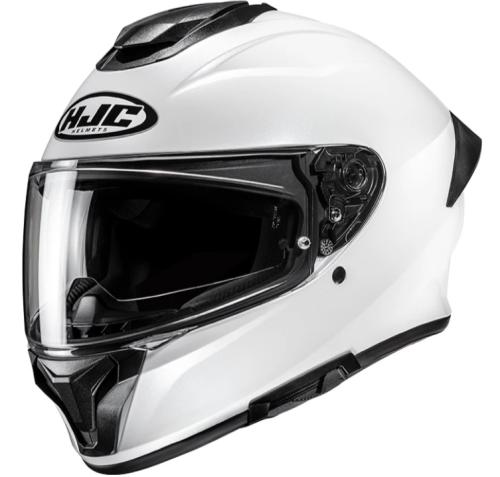HJC C71 Vit Hjälm