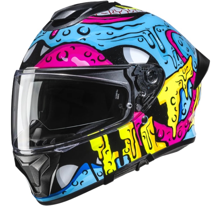 HJC C71 Squeeze MC28 Hjälm