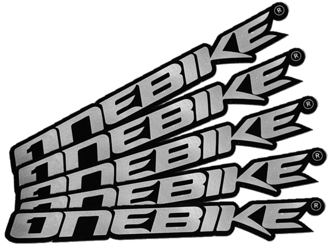 OneBike Stickers Krom 16cm 5st